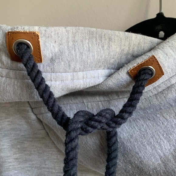 ✨PROJEKRAW GREY SWEATER HOODIE SIZE M - Picture 5 of 11